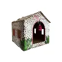 Casa rosa de caja para gato Amanova i.webp