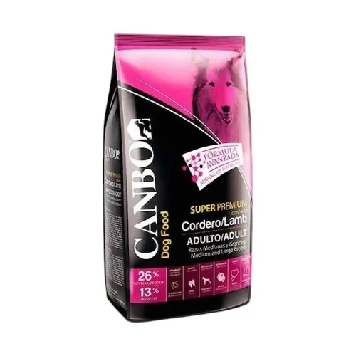 Canbo adulto cordero razas medianas y grandes