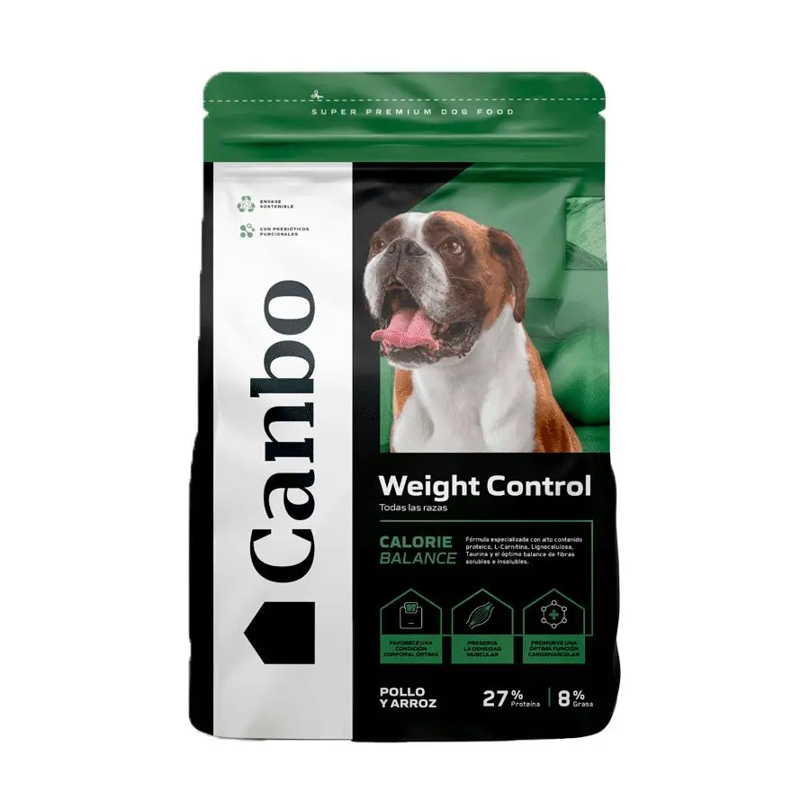 Canbo balance adulto weight control con pollo todas las razas