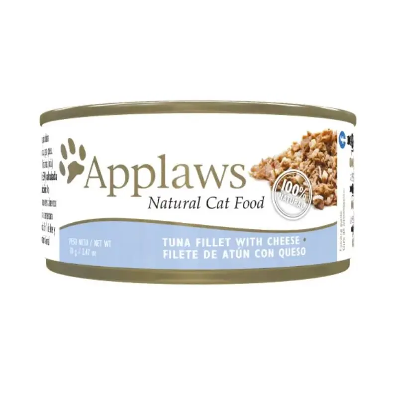 Applaws filete de atun con queso 70 gr