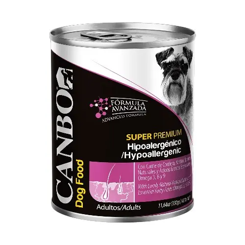 Canbo dog hipoalergenico lata 330 gr