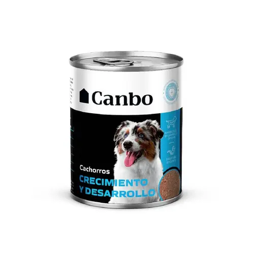 Canbo dog pate crecimiento y desarrollo cachorro lata 330 gr