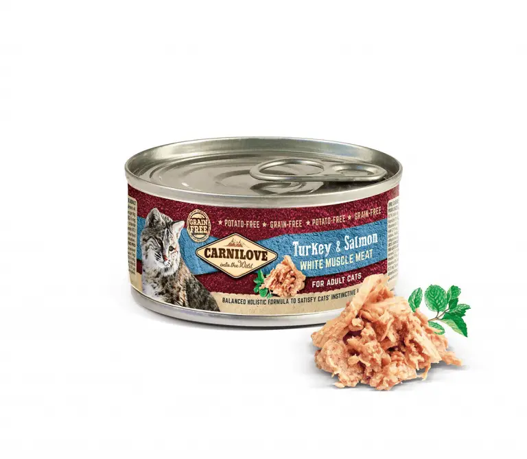 Carnilove can turkey & salmon for adult cats 100 gr