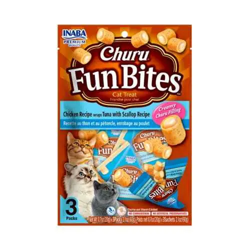 Churu gato fun bites pollo con ostiones 60 gr