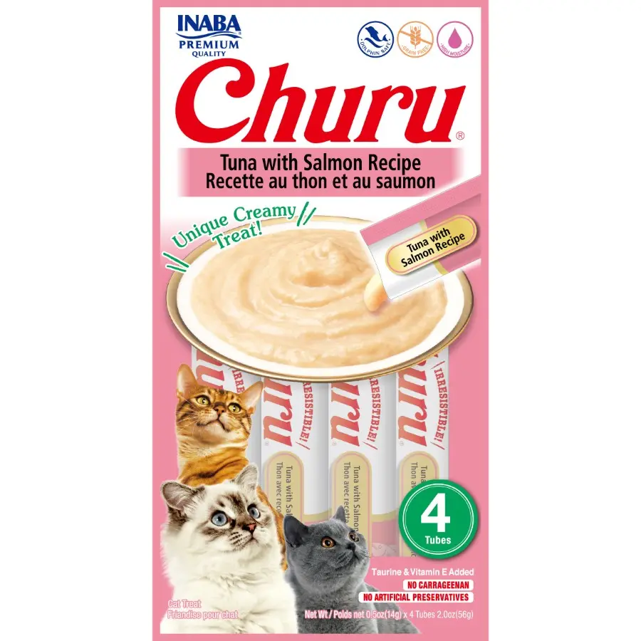 Churu gato sabor atun con salmon 60 gr