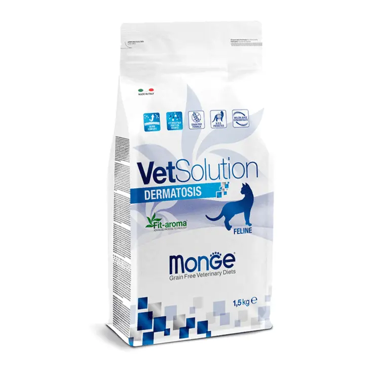 Monge vet solution feline dermatosis 1.5 kg