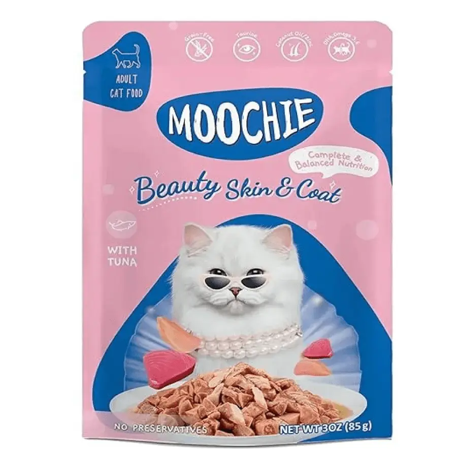 Moochie gato benefits - piel y pelo hermoso 70 gr