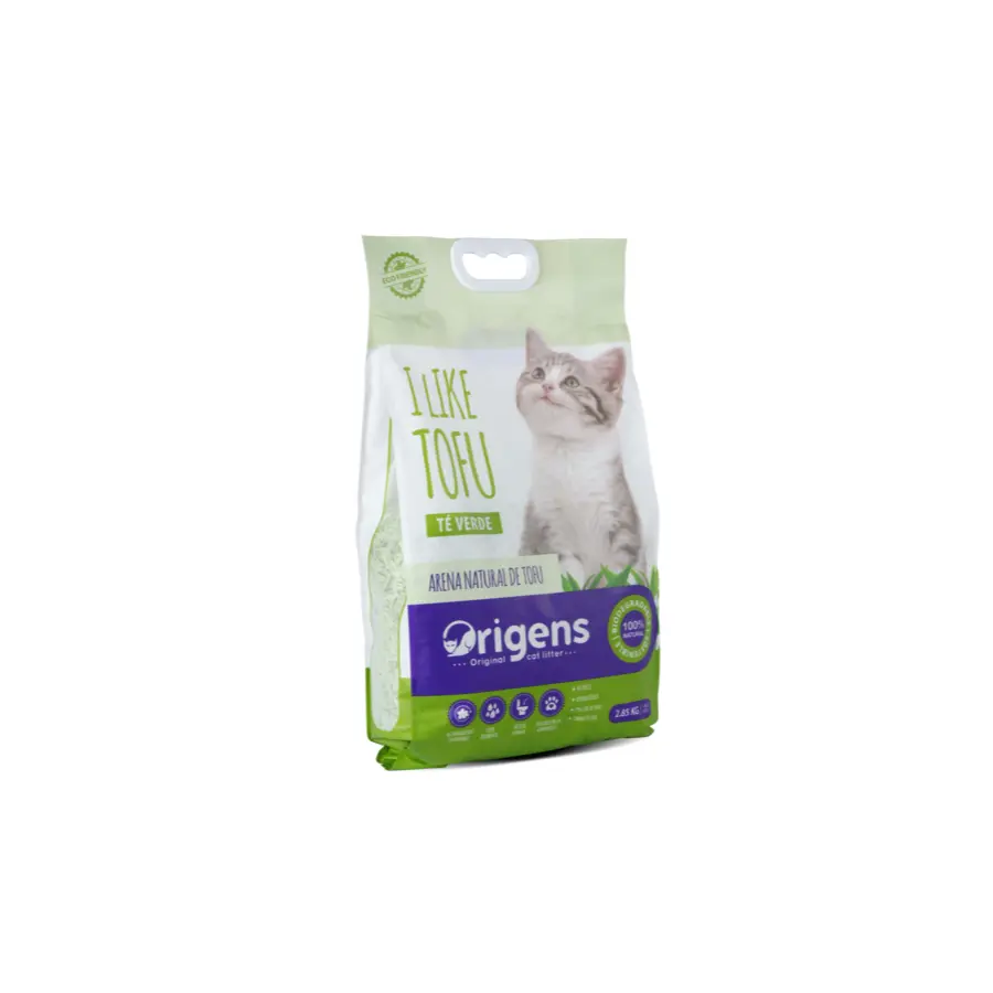 Origens arena organica de tofu con aroma de te verde 2.85 kg