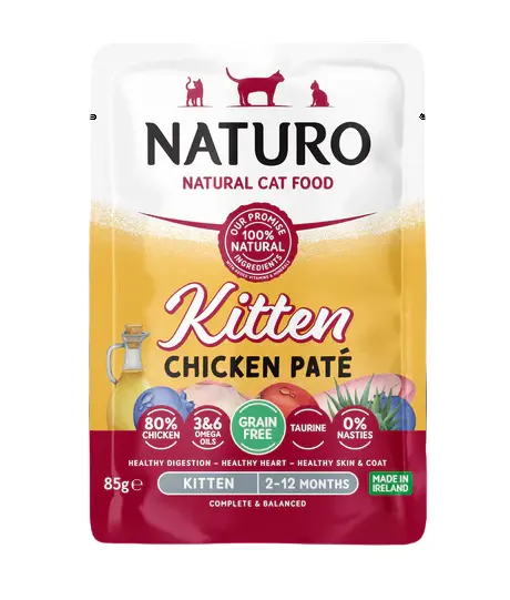 Naturo Paté de Pollo para Kitten 85 gr
