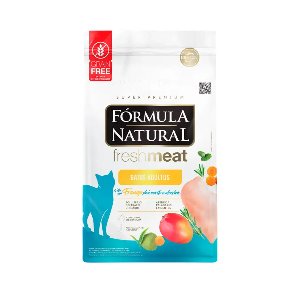 Formula natural fresh meat gato adulto frango