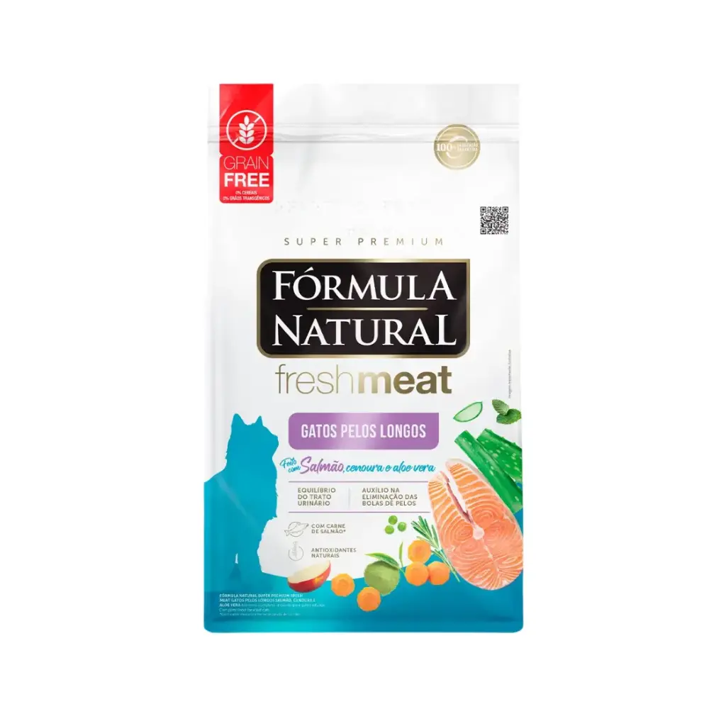Formula natural fresh meat gato pelo largo
