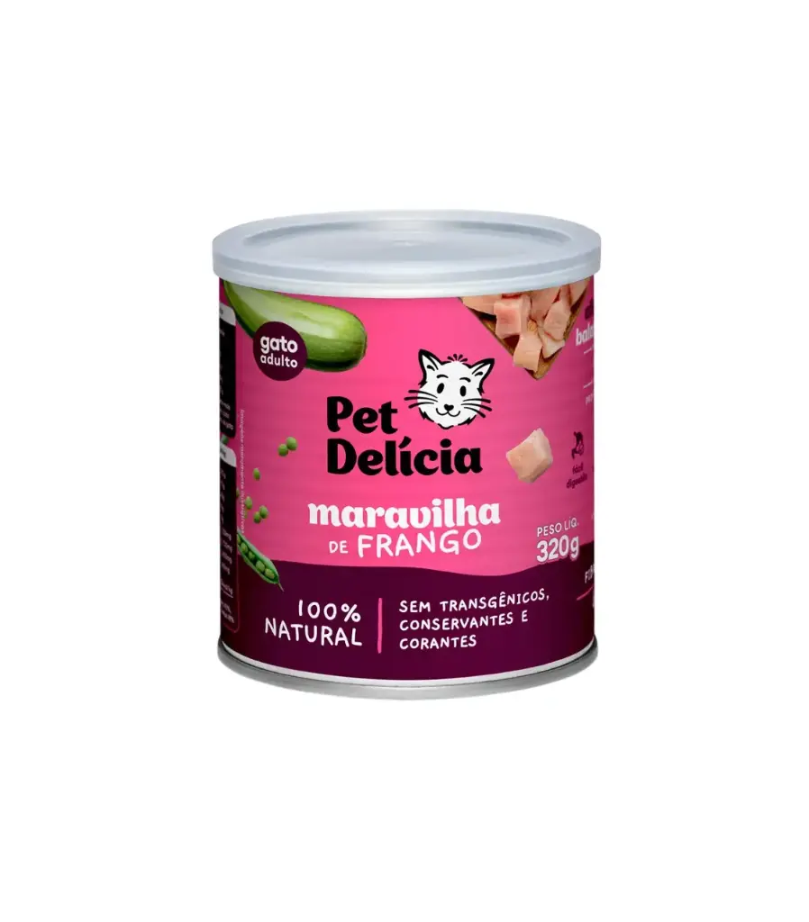 Pet Delicia Gato Maravilla de Pollo