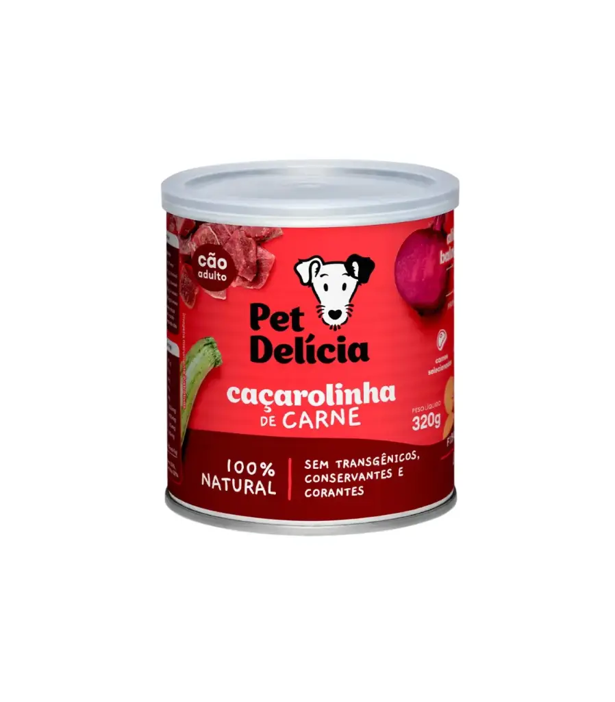 Pet Delicia Perro Cazuelita de Carne