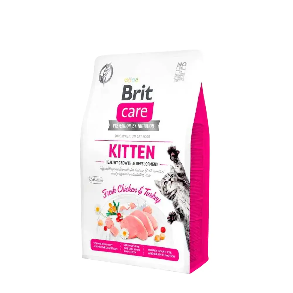 Brit care cat kitten healthy growth y development