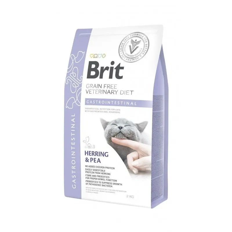 Brit gf vet diets cat gastrointestinal 2 kg