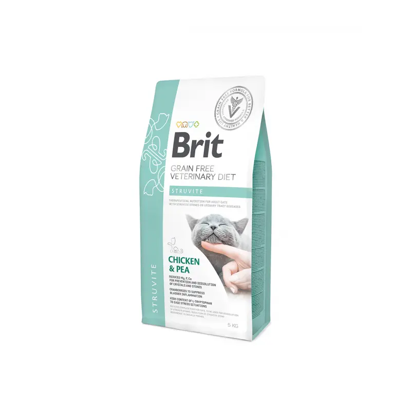 Brit gf vet diets cat struvite