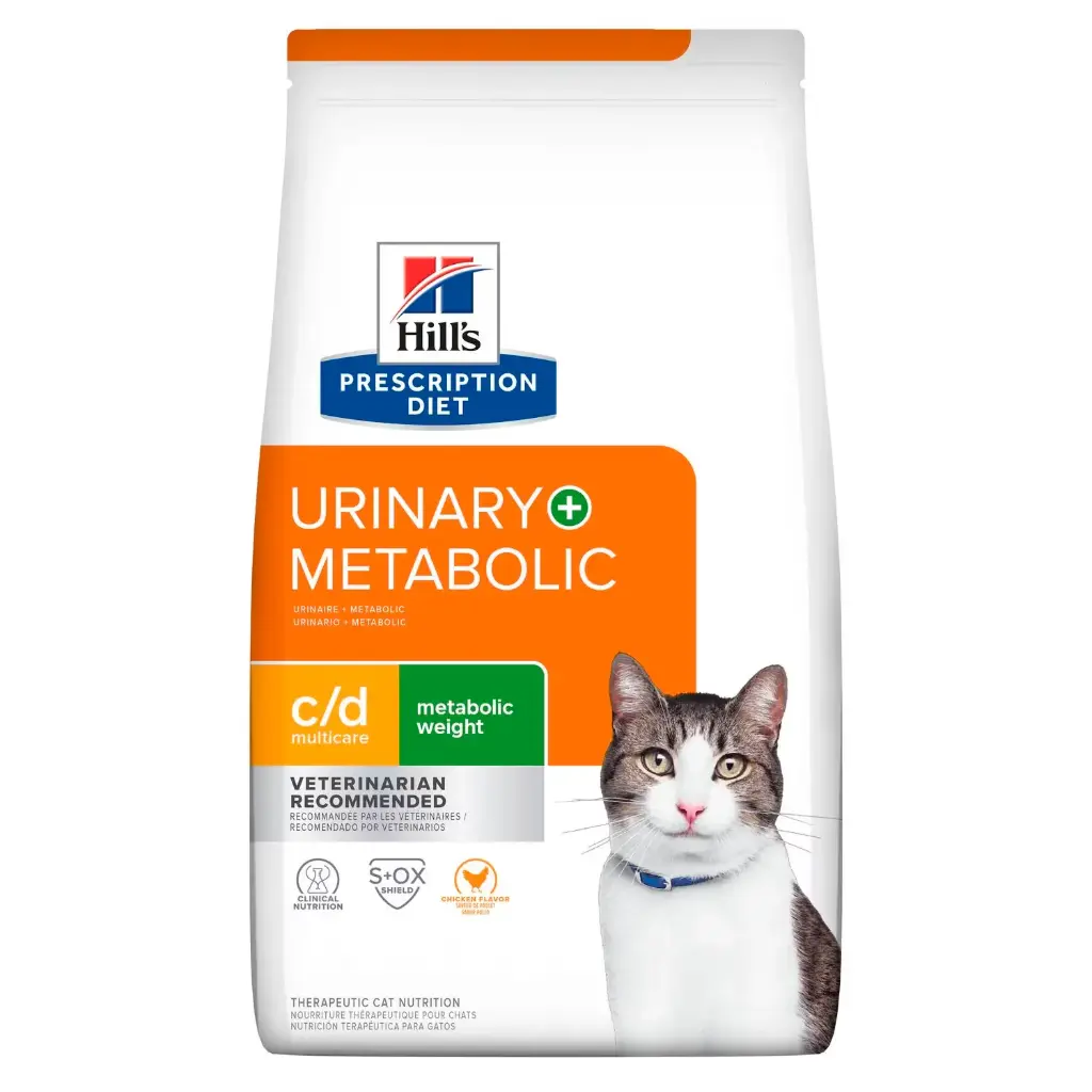 Hills pd feline c/d multicare + metabolic 2.9 kg