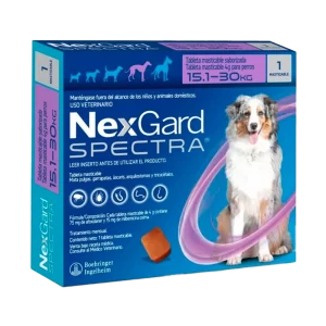 Nexgard Spectra L 3 Tab 15.1 a 30 Kg