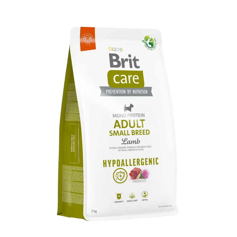 Brit care dog hypoallergenic adul small breed