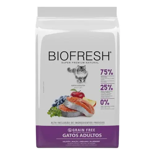 Biofresh super premiun natural gato adulto sabor salmon
