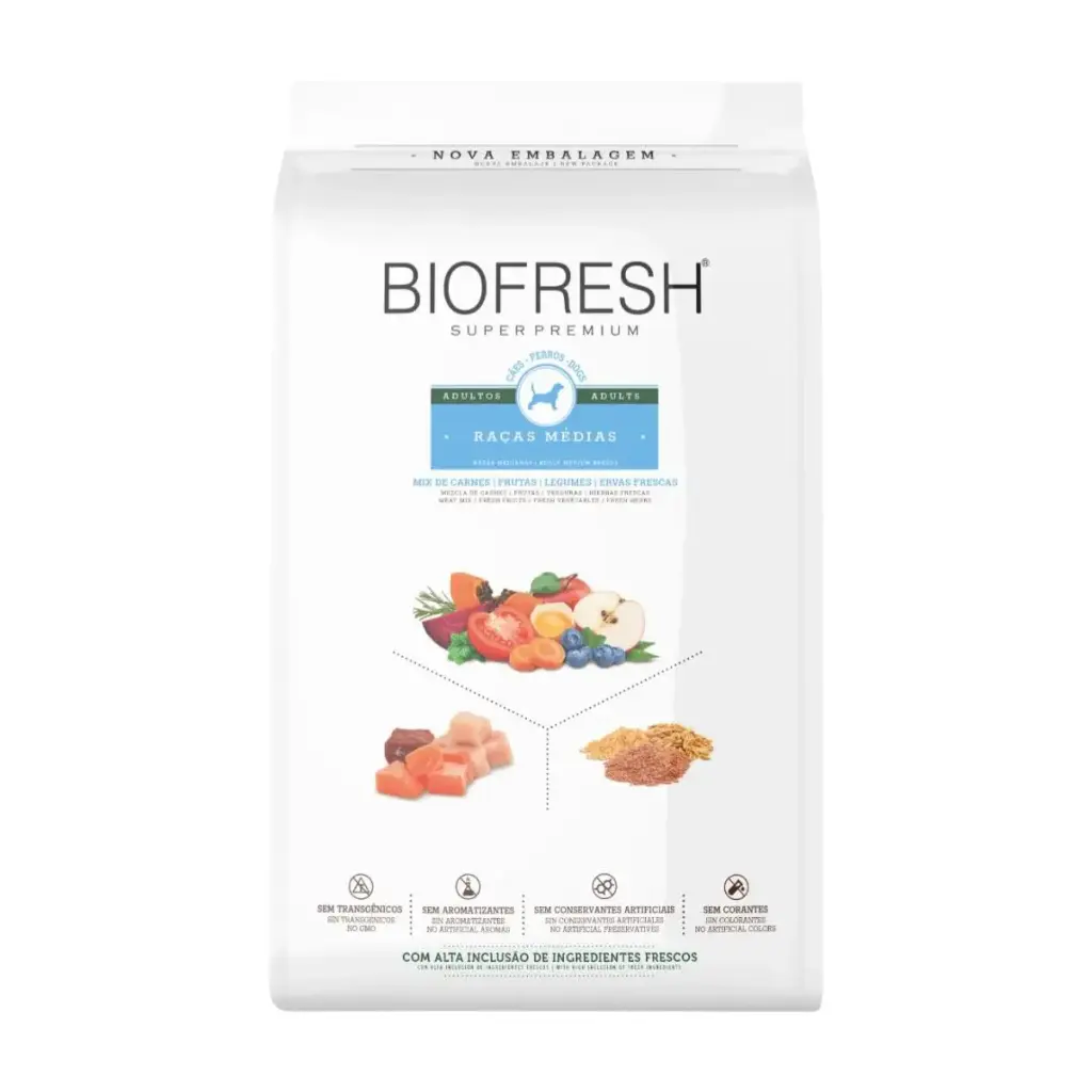 Biofresh perro adulto mediano mix de carnes