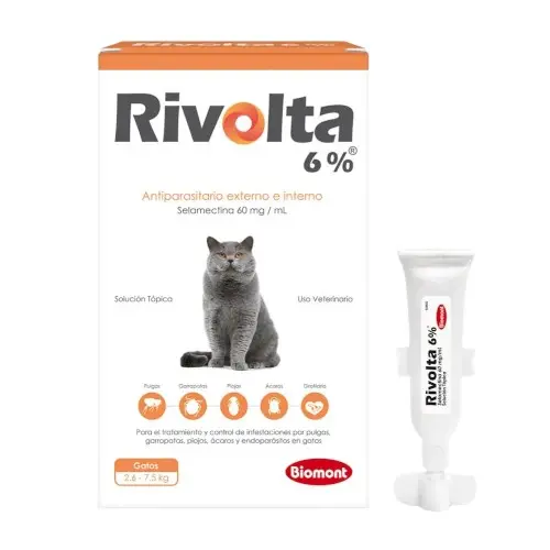 Rivolta 6% X 0.75 ml 2.6kg a 7.5kg