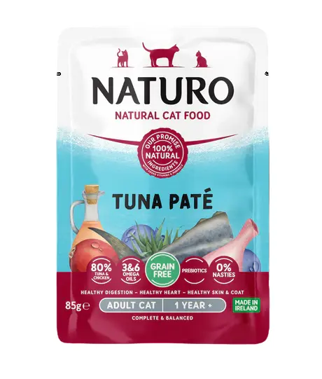 Naturo Paté de Atún para gato adulto 85 gr