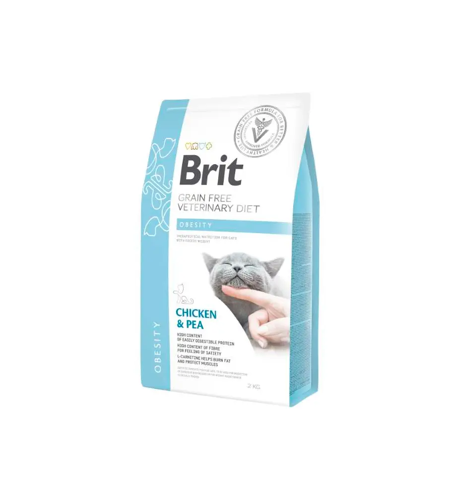 Brit gf vet diets cat obesity