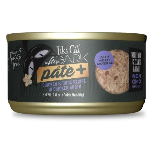 Tiki Cat after dark pate+ chicken & duck recipe in chicken broth 80 gr