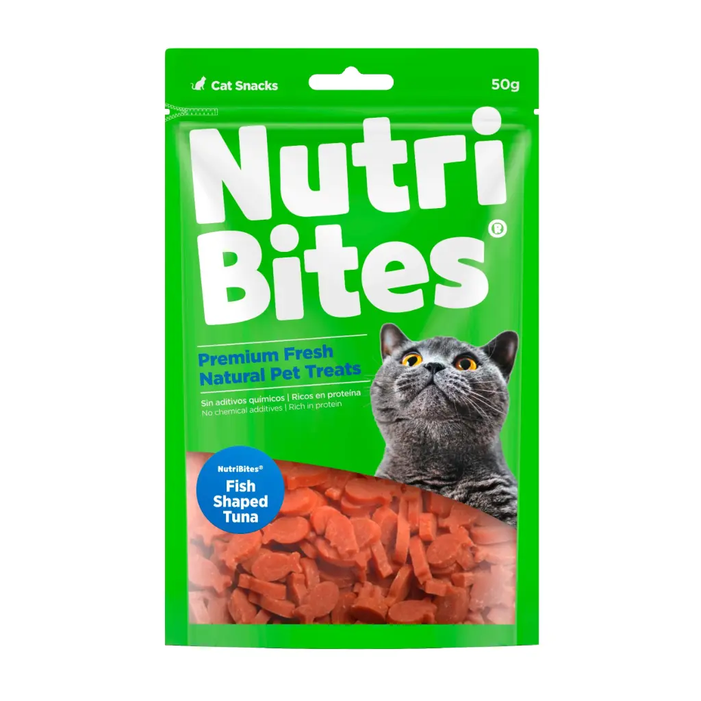 NutriBites fish shaped tuna 50 gr