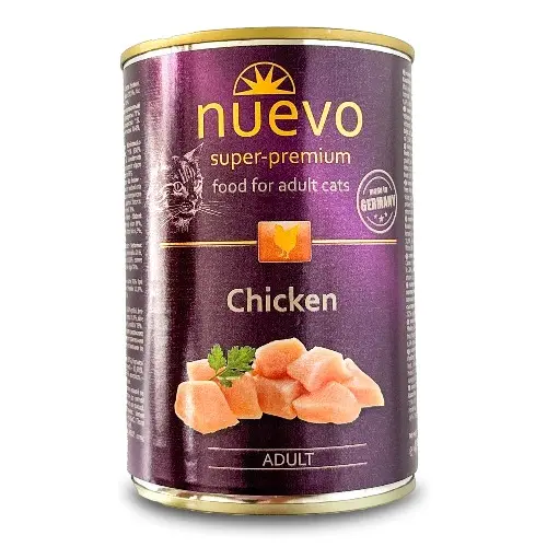 Nuevo gato adulto pollo