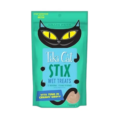 Tiki Cat Stix treats tuna mousse x 6 sticks