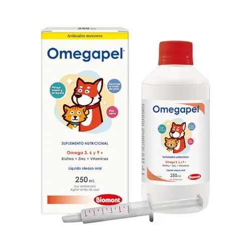 Omegapel liquido oleoso oral