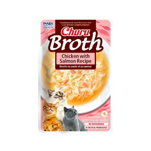 Churu broth pollo con salmon 40 gr