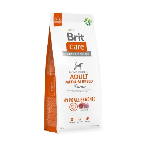 Brit care dog hypoallergenic adult medium breed lamb