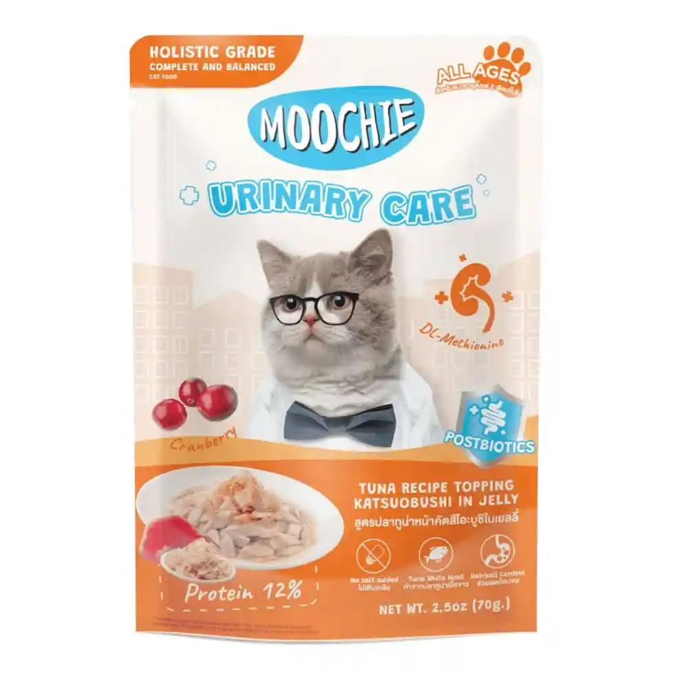 Moochie gato benefits premium- cuidado urinario 70 gr