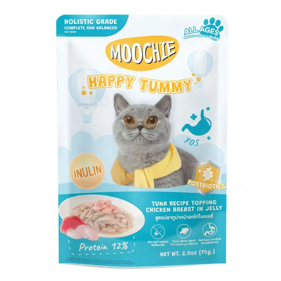 Moochie gato benefits premium - barrigita feliz 70 gr