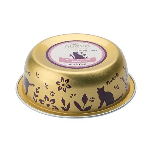 Nuevo sensitive gato adulto pollo con arandanos 85 gr
