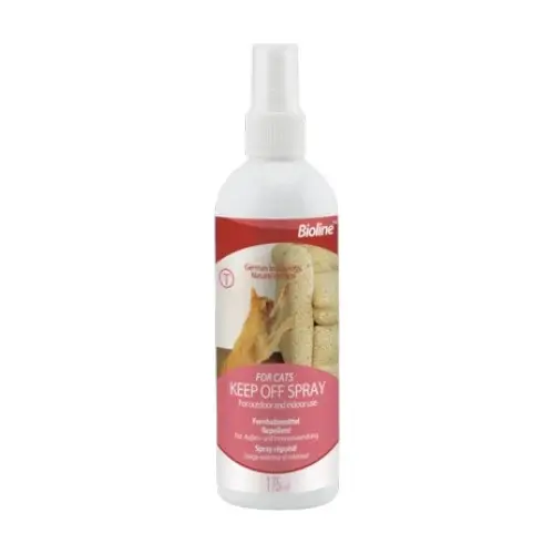 Bioline repelente educador en spray para gatos x 175 ml