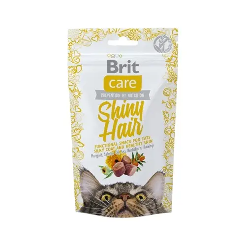 Brit care cat snack shiny hair 50 gr