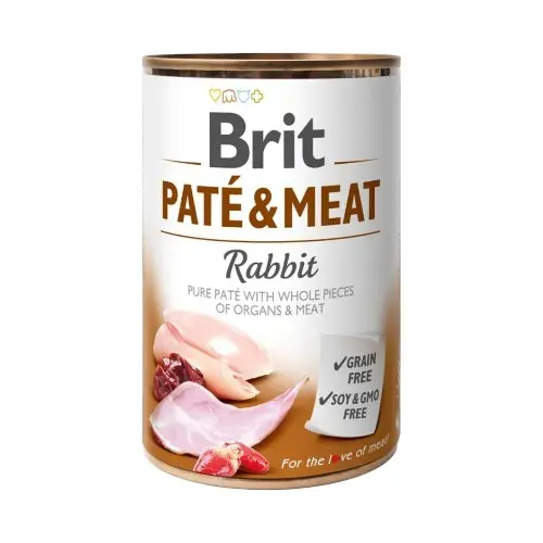 Brit pate y meat rabbit