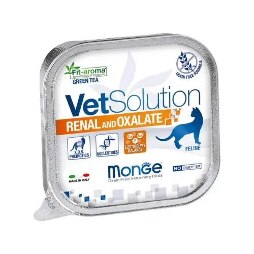 Monge vet solution feline renal y oxalate 100 gr