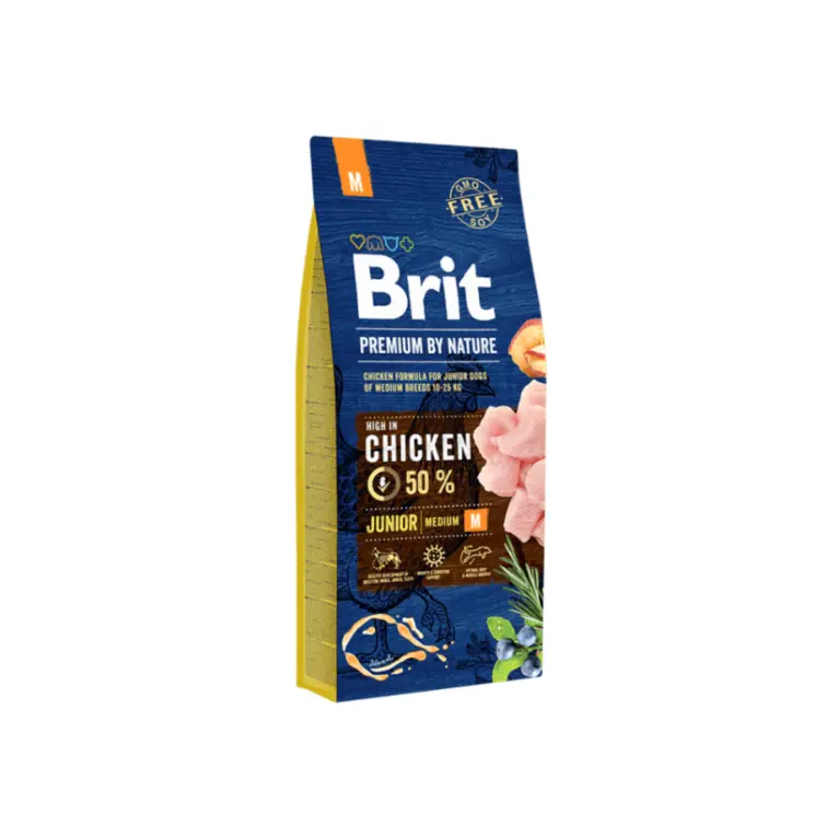 Brit Premiun by Nature Junior Medium Chicken