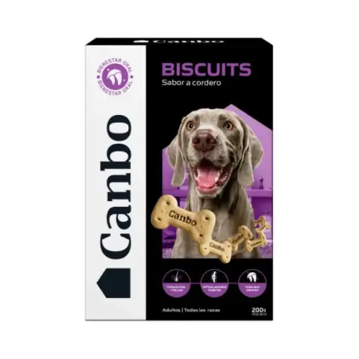 Canbo biscuits adulto sabor cordero 200 gr