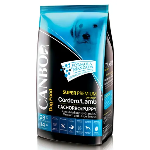 Canbo cachorro cordero razas medianas y grandes