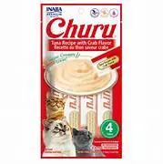 Churu gato sabor atun con cangrejo 60 gr