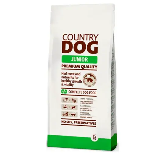 Country dog junior 15 kg