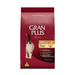 Gran plus menu gato senior castrado pollo y arroz