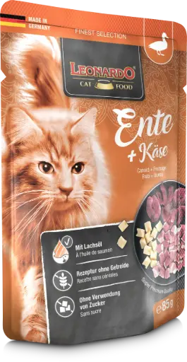Leonardo pato y queso 85 gr