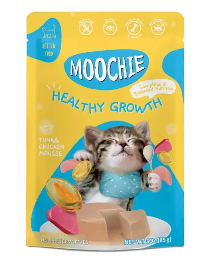 Moochie gato benefits - crecimiento saludable 70 gr
